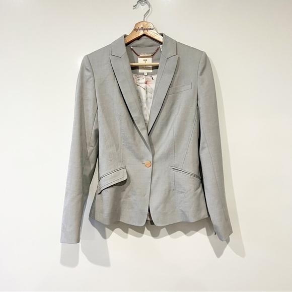 Ted Baker RADIAA Grey Blazer - Picture 3 of 15